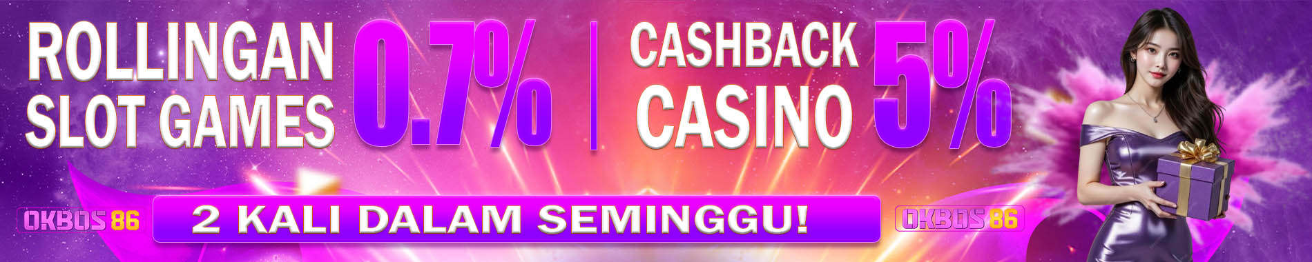 Okbos86 Bandar Togel Online, Slot Online, Live Casino, Sportsbook, Tembak Ikan Terpercaya